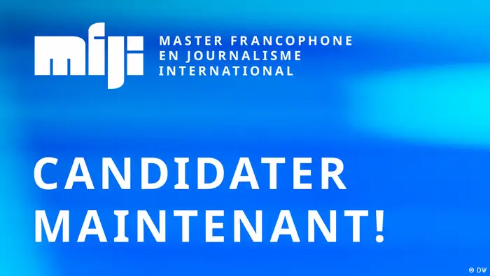 Master francophone en journalisme international.